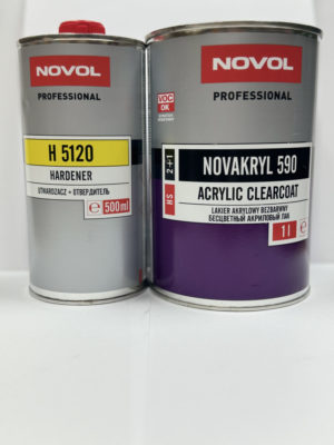 Лак "NOVAKRYL" 590 НS Новол 1+0,5л(6)