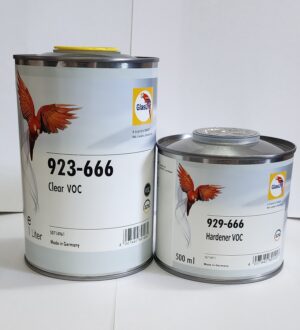 Лак GLASURIT Clear VOC 923-666 HS + отв. 929-666 2:1 (1л+0.5л)