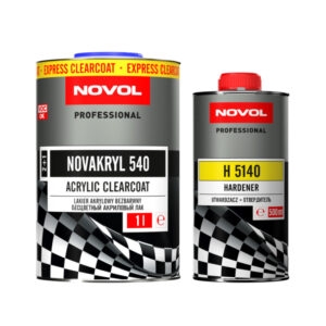 Лак NOVAKRYL 540 SR быстрый + отв. H 5140, 2+1, уп.1+0,5 л